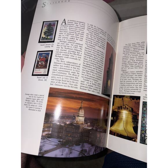 U.S. Postal Service - 1987 Mint Set Of Commemorative Stamps Book! - 39 STAMPS - Picture 2 of 4